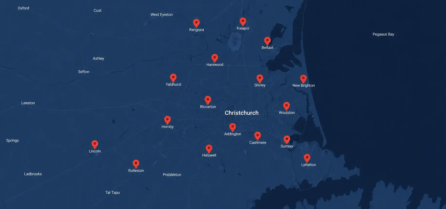 Service Areas